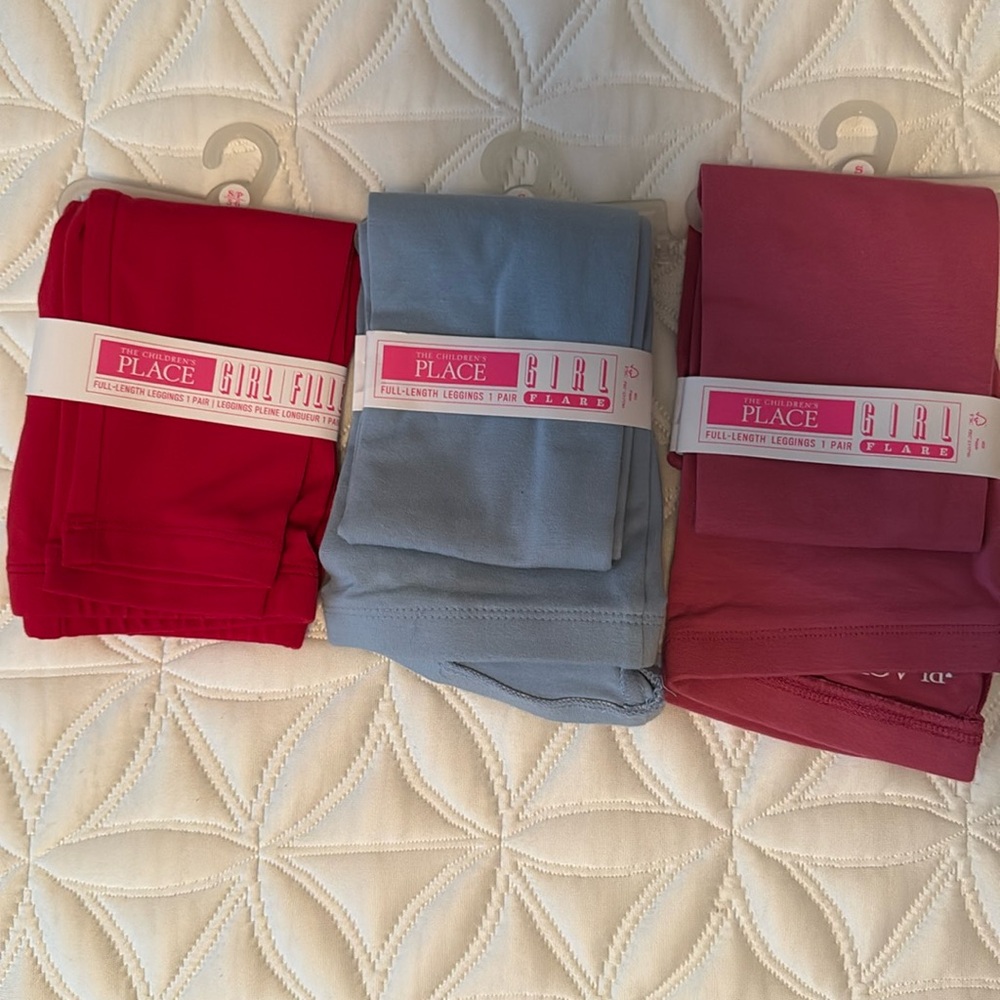 The Children’s Place - Leggings- S 5/6 3 pair